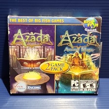 Azada 2-Pack: The best of Big Fish, PC CD-ROM Game NEW old stock picture
