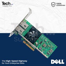 540-BBHD Dell Intel X540-T2 10GB/s Dual-Port Ethernet RJ-45 Network Adapter Card picture