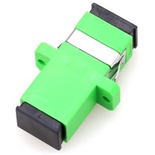 50PCS Fiber Coupler Simplex SC-APC Singlemode Fiber Optic Adapter Plastic SC Fla picture