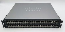 Lot of 2 Cisco SF300-48PP 48-Port 10/100 PoE Managed Ethernet Switch picture