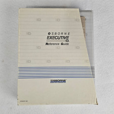 Osborne Executive Reference Guide WordStar SuperCalc CP/M Plus CBASIC 1983 picture