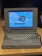 Toshiba Satellite Pro 400CDT Vintage Laptop DOS / Windows 95 Retro Gaming OPL3 picture
