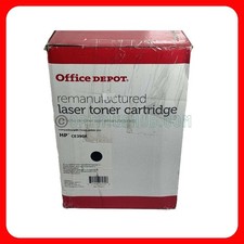HP 90A Black CE390A Print Toner Cartridge M4555mfp Compatible Office Depot M4555 picture