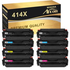 8 Pack W2020X Toner Compatible With HP 414X MFP M479fdw M479dn M454dn No Chip picture