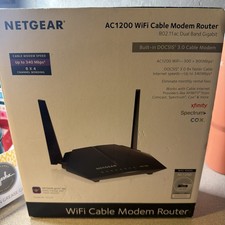 Netgear AC1200 Smart WiFi Router 802.11ac Dual Band Gigabit R6400-100NAS picture