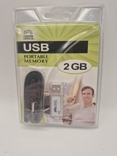Corner Office USB Portable Memory Flash Drive 2GB USB With Cord NIP picture