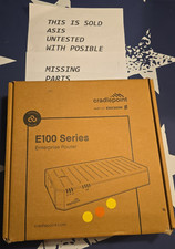Cradlepoint E100 BG01-0100C4D-NN 4G LTE Business Router untested sold asis picture