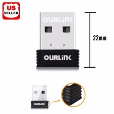 600Mbps Mini USB Wireless WiFi 802.11 ac/a/b/g/n LAN Internet Network Adapter picture