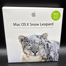 Apple X Snow Leopard 10.6.3 New Full Retail Version picture