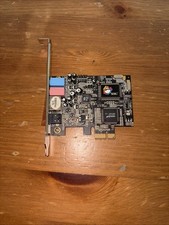 SIIG DP SoundWave 5.1 PCIe Sound Card (IC-51011-S2) Fast Shipping Clean picture