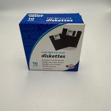 Office Depot 3.5 Inch Floppy Diskettes 10 Pack 2HD IBM Formatted 1.44MB 405-891 picture