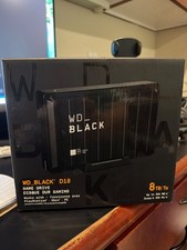 WDBLACK D10 Game Drive 8TB External 3.5