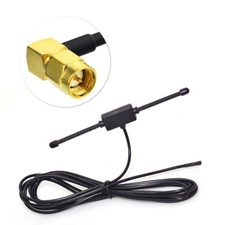 GSM GPRS Antenna 433Mhz 2dbi cable SMA male 90° universal Patch Averial Adhesive picture