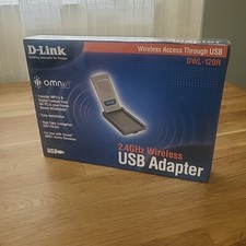 D-Link DWL-120R Wireless USB Adaptor 2.4GHz Omnifi Devices Network NEW SEALED picture