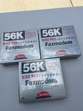 Sterling 56K V.92 PCI Internal Faxmodem for Windows 95/98/ME/2000/XP Lot Of 3 picture