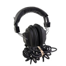 Califone 3068AV 3.5mm Plug Black Switchable Stereo/Mono Corder Headphones picture