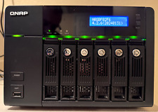 QNAP TS-659 Pro II 6 Bay NAS 1G RAM w 6x 2G Hitachi Deskstar 7K2000 picture