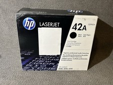 HP 42A Print Cartridge , Black, Q5942A , Genuine Hp Laserjet : 4240,4250,4350 picture