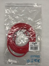 LOT OF 2 Cables to Go Cat5E Patch Cable - RJ-45 25ft black cable -SNAGLESS RED picture