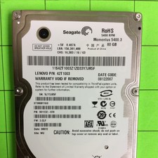Laptop Seagate ST980811AS 9S1132-070 80GB Momentus SATA Hard Disk Drive picture