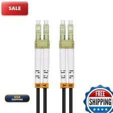 Jeirdus 100Meters 328ft LC LC 10G OM3 Outdoor Armored Duplex Fiber Optic Cable picture