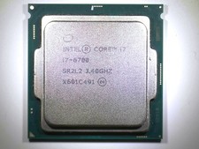 Intel core i7-6700 3.40GHZ CPU chip	 picture