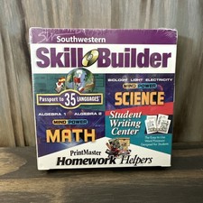 PC CD-ROM ~ Southwestern Skill Builder ~ Math Science Language Writing picture