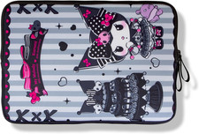 X Sanrio Slim Laptop Sleeve 16 Inch, Neoprene Computer Cover Case, Protective Te picture