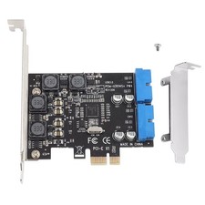 PCIE to Internal 2 Port 19Pin Header 4 Port USB 3.0 Expansion Card 8cm Low picture