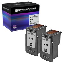 2pk Reman Canon PG-210 2974B001 Blk Inkjet PIXMA iP2700 iP2702 MP230 MP240 MP250 picture