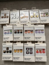 North Figural Key Cap Pack Lot Of 13 Packs New picture