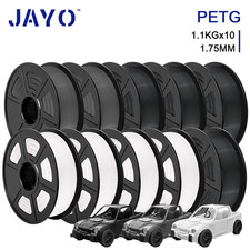 JAYO 5KG/10KG/20KG PETG Black White Gray 3D Printer Filament 1.75mm 1.1KG/SET picture