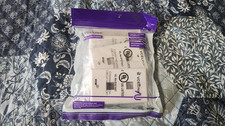 VCE 2-Port Keystone Wall Plate White 10-Pack Single Gang RJ45 Cat6 A175-2-10P-US picture