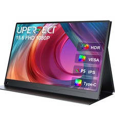 15.6'' Portable Monitor Full HD Second Screen Extender for Laptop Switch Display picture