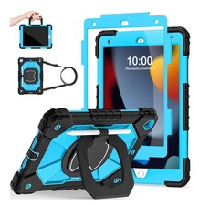 Scnioy Case For Ipad 10.2 9th,8th 7th Gen Blue And Black picture