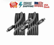 2PCS Type-C woven cable, 240W 6.6 feet (2 meters) data cable PD240C-240W USK picture