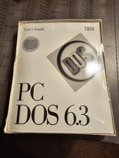 PC DOS 6.3 IBM Sealed User's Guide Vintage  picture
