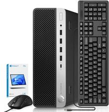HP 705 G4 Desktop PC AMD Ryzen 5 Pro 2400G 32GB RAM 512GB SSD WiFi Windows11 Pro picture