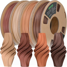 OVV3D Wood 3D Printer Filament Bundle, Wood PLA Filament 1.75mm Bundle, Add More picture