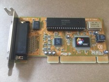 Siig LP-P11011 PCI Adapter Card P028-61 6002196 LP7010000531  picture