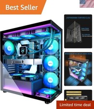 K2 Gaming PC Case: 7 ARGB Fans, Full View Dual Glass, Supports ATX/Micro-ITX picture