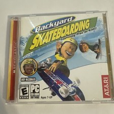 BACKYARD SKATEBOARDING featuring Pros as Kids  Atari, Scholastic (Windows, 2004) picture
