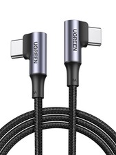 UGREEN 100W Right Angle USB C Cable, 90° Ends Fast Charging, 3.3FT, Black picture