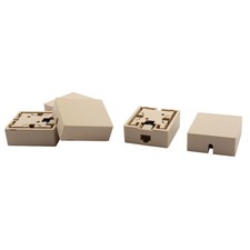 RJ45 8P8C Cat5 Ethernet Network Cable Wall Surface Mount Connector Box 5 Pcs picture