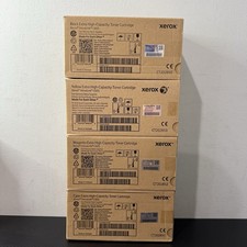 Xerox 106R03928 29 30 31 VersaLink C605 Extra High Capacity Toners Set CMYK NEW picture