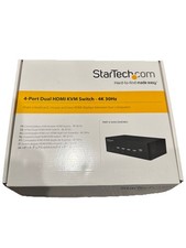 STARTECH.COM SV431DHD4KU HDMI 4 PORT 4K 30HZ DUAL DISPLAY KVM SWITCH picture