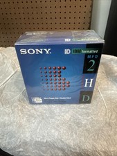 Sony 2HD 3.5in Floppy Disks 1.44MB 10 Pack IBM Formatted - New Open Box picture