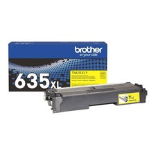 Brother Genuine TN635XLY High Yield Yellow Toner Cartridge (1 Pack) picture