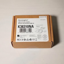 NEW, Kensington, K38310NA, USB, 3.0 Power Splitter, Docking Station, Accessory picture