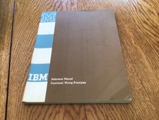 Vintage IBM Reference Manual, Functional Wiring Principles, April 1960,146 pages picture